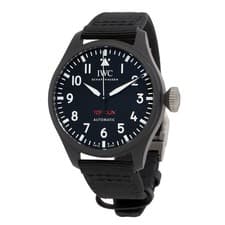 IWC Big Pilots 43 Top Gun Automatic Black Dial Men's Watch IW329801