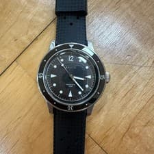 Baltic Aquascape Black Silver Watch 1st Use Official