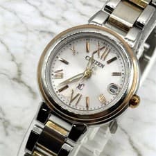 CITIZEN xC H058-T016553 Ladies Watch Silver Pink Tested Authentic