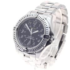 BREITLING COLT OCEAN A64350 38mm SS Black Dial Quartz Date #C494