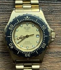 Rare TAG Heuer 3000 937.415 Gold
