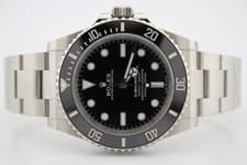 Rolex Unworn 2026 Submariner Black Dial Stainless Steel 41mm Watch 124060
