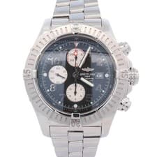 Breitling Super Avenger 48mm Black Dial Watch Ref# A13370