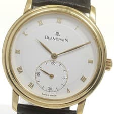 Blancpain B7001 1418 55 Villeret Ultra Slim K18YG Cal.641 Manual Wind Men s with