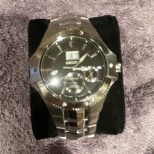 Seiko Coutura Quartz 100M Black Dial Silver Stainless Steel Wristwatch Analog