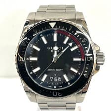 GUCCI Dive YA136212 Case Size 5cm Wrist Size 16.7cm Unisex Used Watch #41221