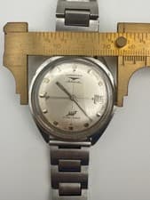 Vintage Longines 37mm Ultra Chron 8301-8 Auto HighBeat FREE SHIPPING- USA SELLER
