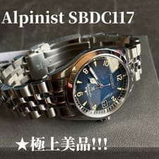 Seiko Prospex Alpinist SBDC117 Automatic 200m Blue Dial Men's Watch Used