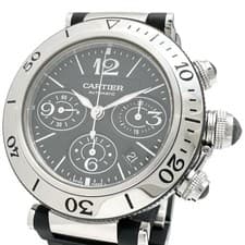 Cartier Wristwatch Pasha Sea Timer XL W31088U2