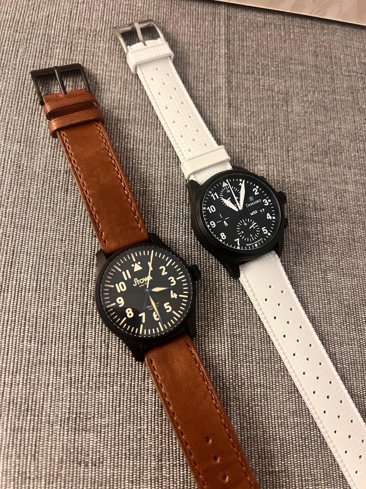 DAMASKO DC56 BLACK Chronograph