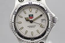 [Near MINT] TAG Heuer SEL WG1212-K0 33mm White Dial Silver Men Quartz Watch