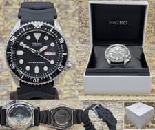 Seiko Mens Automatic Watch SKX007 Scuba Divers 200M 7S26-0020 c.April 2000 BOXED