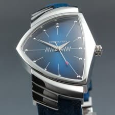 HAMILTON Ventura H244112 Blue Dial Quartz 33mm Men's Watch