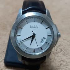 Gucci Men's Automatic Leather Watch Overhaul