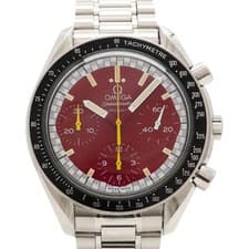 Omega Speedmaster 3510.61 Red Dial Men's Watch GZl1gyjx