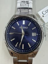 Seiko SBTM339 JDM Men’s Solar Radio Blue Dial Sapphire 100M Japan Watch NEW