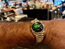 Rolex 2026 Day-Date 18k yellow gold  presidential 36mm Green Ombra Dial