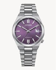 Citizen Men’s Watch Tsuyosa Automatic Sunray Purple Dial