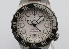 2017 Helm Khuraburi Men's 43mm TItanium Automatic Wristwatch w/Full Set