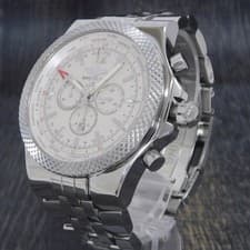 BREITLING Bentley GMT M47362 S. Steel Automatic Men's Watch #1367B