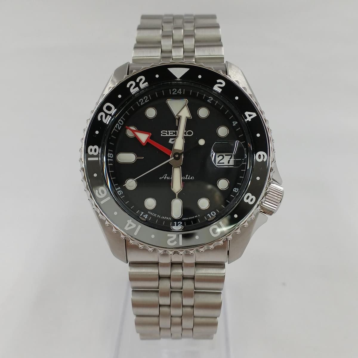 Seiko 5 Sports GMT Model 4R34 00A0 SEIKO