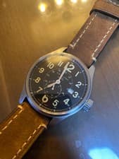 Hamilton Khaki Field H70655733 Black Dial Automatic Men's Watch Used Working #35