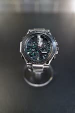 Casio G Shock MTG B2000D 1A Steel Carbon Sapphire Solar Bluetooth Watch Green