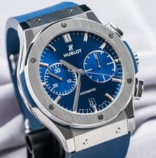 Hublot Classic Fusion Chronograph Titanium 45mm WARRANTY Complete 521.NX.7170.LR