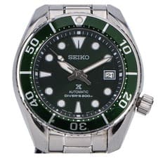 SEIKO SBDC081 Prospex Diver Scuba Automatic Watch Green Dial Stainless Steel