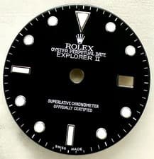 Rolex Explorer II Black Dial 27mm Genuine Part Used From Japan