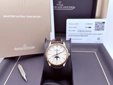 Jaeger LeCoultre Master Ultra Thin Moon Q1362510 39mm 18K Rose Gold Box Papers