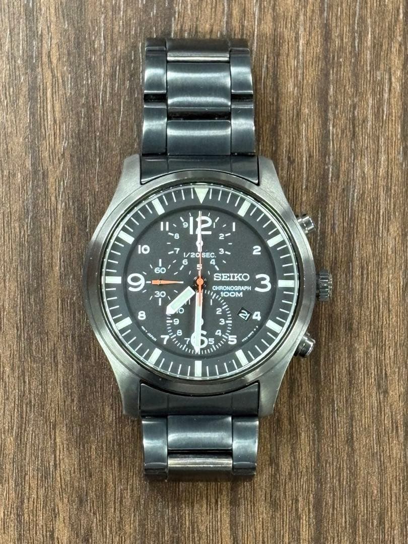 SEIKO Chronograph 7T92-0JS0 Used Watch From Japan