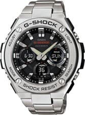 CASIO G-SHOCK G-STEEL GST-W110D-1AJF Multiband 6 Tough Solar Silver Metal NEW