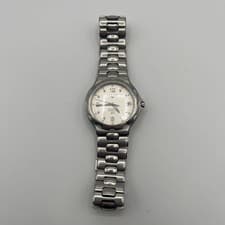 Longines Conquest L1.636.4 White Dial Quartz Men Watch Used Working #39