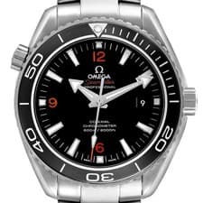 Omega Seamaster Planet Ocean Steel Mens Watch 232.30.46.21.01.003 Card