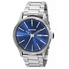 Nixon The Sentry A356-1258 A3561258 Men's Watch Blue Dial Analog From Japan