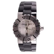 Chaumet Nada Black Rubber Steel Watch