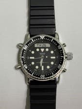 Seiko H558-5000 Hybrid Diver Watch Vintage 1982 Authentic Rare Genuine