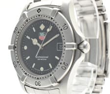 [Near MINT] Tag Heuer 2000 Professional 962.006-2R Black Dial Men's Quartz Watch