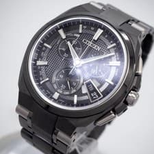 Citizen Attesa Chronograph Solar Titanium 45mm Mens Limited wrist 17cm