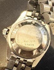 TAG Heuer 980.016 Orange Dial Professional 200M Quartz 32mm SS Watch Rare