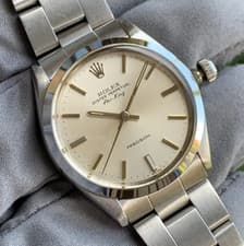 Vintage Rolex Air-King Ref 5500 Automatic Oyster Perpetual Stainless Steel Watch
