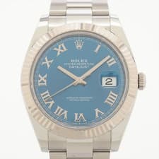 Rolex Datejust 41 126334 SS×WG SS AT bright blue dial