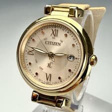 Citizen H060 T026591 Wristwatch Solar Titanium Gold Ladies 5Bar Genuine