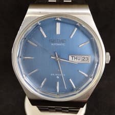 Seiko Roadmatic LBA571 5606 Silver Auto Wristwatch Used From Japan