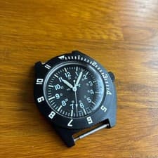 Marathon Navigator Military Watch Quartz 40mm Used Navy NATO Band