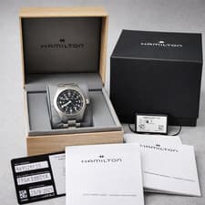 Hamilton Khaki Field Mechanical 42mm H69529913 Full Set 2025 Swiss Made 80h