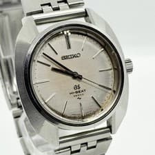SEIKO Watch Grand Seiko Hi-Beat 36000 4520-7000 Silver Hand-Winding Men's Auth