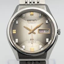 Seiko LM 5606-8040 Auto Dress 36mm Gradient Dial Men's Watch 18.5cm Wrist