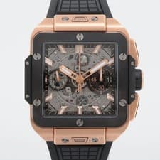 Hublot 821.OM.0180.RX CE x king gold TI x rubber AT Skeleton dial Square vans Un